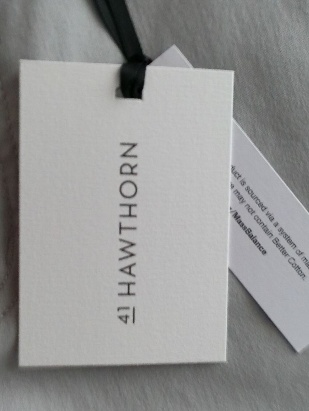 41 HAWTHORN NWT Button Zip Cuffed Ankle Gray Trousers w/(5) Pockets 12 - Picture 10 of 14